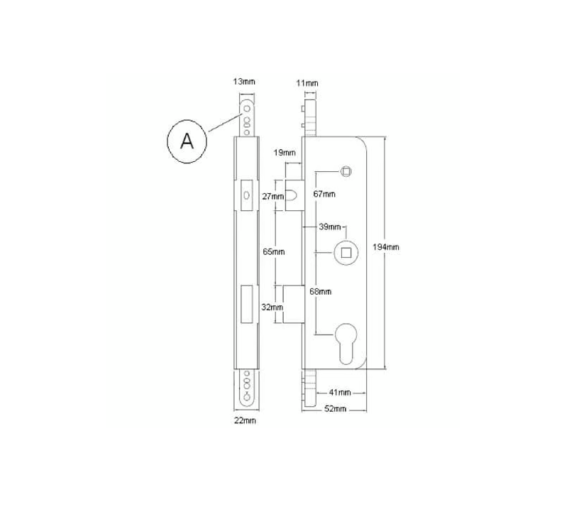 Genuine Multipoint Gearbox Old Style Case A - Lift Lever or Split Spindle 2 Genuine Multipoint Gearbox Old Style Case A - Lift Lever or Split Spindle - Image 2