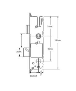 Alternative view of New Style Genuine Mulitpoint Gearbox - Lift Lever or Split Spindle