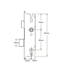 Alternative view of ew Style Genuine Multipoint Gearbox - Fast Locking