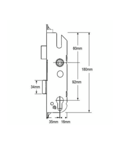 Alternative view of New Style Genuine Multipoint Gearbox - Key Wind