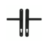 Birmingham Sprung Lever Lever UPVC Multipoint Door Handles - 92mm PZ 215mm Screw Centres