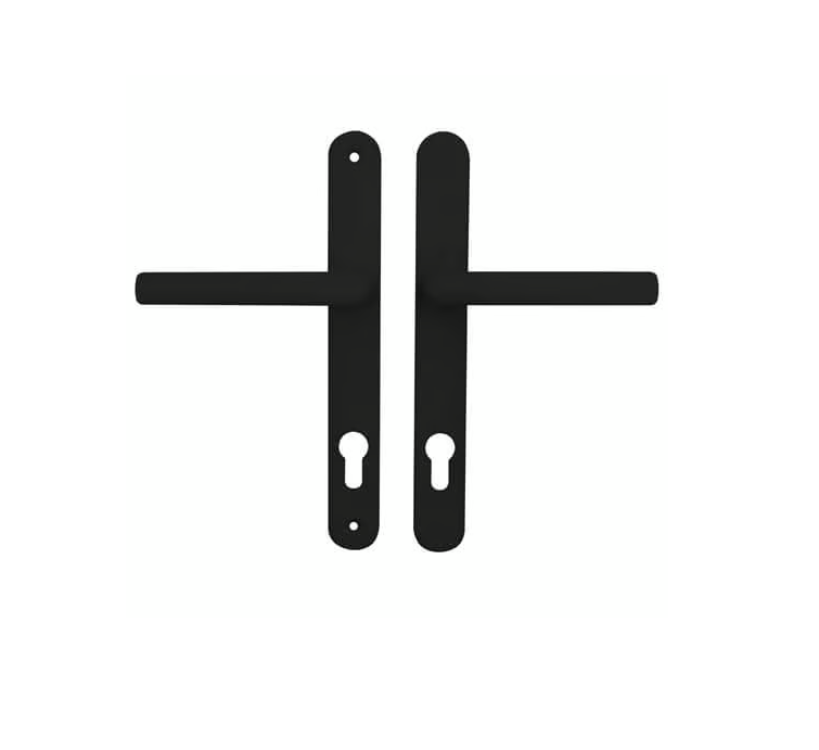 Birmingham Sprung Lever Lever UPVC Multipoint Door Handles - 92mm PZ 215mm Screw Centres 1 Birmingham Sprung Lever Lever UPVC Multipoint Door Handles - 92mm PZ 215mm Screw Centres