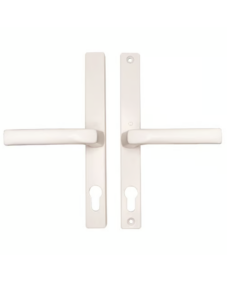 London Lever Lever UPVC Multipoint Door Handles - 70mm PZ Unsprung 215mm Screw Centres