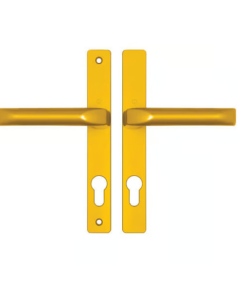 London Lever Lever UPVC Multipoint Door Handles - 72mm PZ Unsprung 180mm Screw Centres