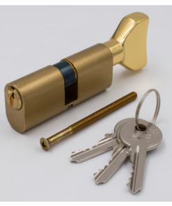 Alternative view of F5 Oval Key and Turn Cylinders