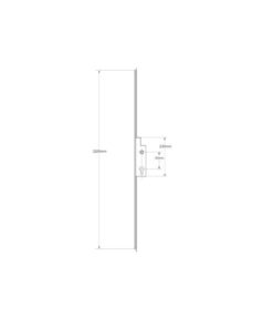 Alternative view of French Door Passive Multipoint Door Lock