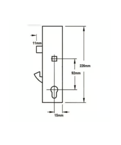 Alternative view of Excalibur Genuine Multipoint Gearbox - Lift Lever