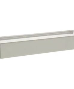 Slimline 12" Telescopic Letterplate for UPVC Doors - 40-80mm