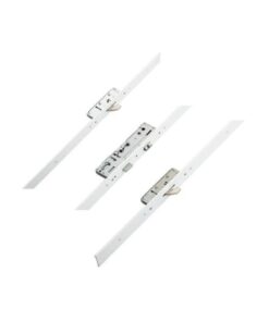 Latch Deadbolt 2 Hooks Flat 44mm Faceplate Double Spindle Multipoint Door Lock