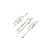 Latch Deadbolt 2 Hooks 2 Anti Lift Pins 2 Rollers Lift Lever or Double Spindle Multipoint Door Lock - Option 3 (top hook to spindle = 505mm)
