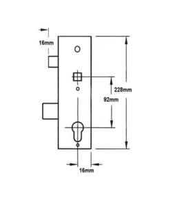 Alternative view of Copy Multipoint Gearbox - Lift Lever