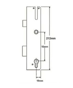 Alternative view of Auto-Engage Genuine Multipoint Gearbox - Automatic Locking