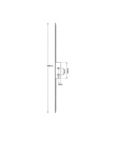 Alternative view of Mantis 3 Lift Lever Passive Lock