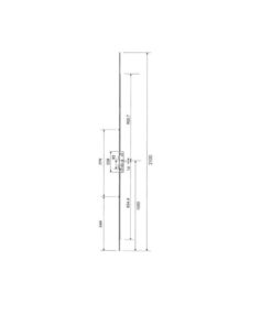 Alternative view of Latch Deadbolt 2 Rollers Lift Lever Multipoint Door Lock