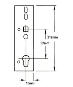 Alternative view of H650 Passive Genuine Multipoint Gearbox - Lift Lever