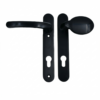 Lever Moveable Pad UPVC Multipoint Door Handles - 92mm PZ Sprung 122mm Screw Centres