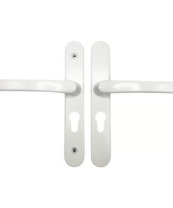 Alternative view of Lever Lever UPVC Multipoint Door Handles - 48mm PZ - Sprung - 160mm Screw Centres