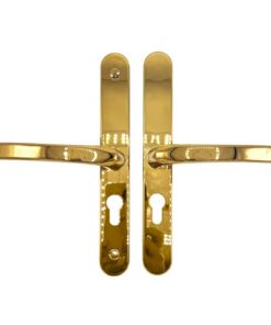 Lever Lever UPVC Multipoint Door Handles - 48mm PZ - Sprung - 200mm Screw Centres