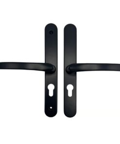 Lever Lever UPVC Multipoint Door Handles - 48mm PZ - Sprung - 200mm Screw Centres