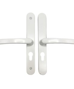 Alternative view of Lever Lever UPVC Multipoint Door Handles - 48mm PZ - Sprung - 200mm Screw Centres