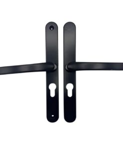 Lever UPVC Multipoint Door Handles - 48mm PZ - Sprung - 215mm Screw Centres