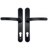 Lever UPVC Multipoint Door Handles - 92mm PZ - Sprung - 200mm Screw Centres
