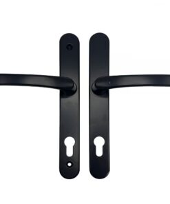 Lever UPVC Multipoint Door Handles - 92mm PZ - Sprung - 200mm Screw Centres