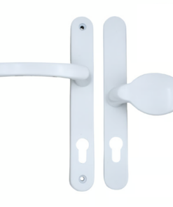 Alternative view of Lever Moveable Pad Offset UPVC Multipoint Door Handles - 92/62mm PZ - Sprung - 215mm Screw Centres