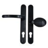 Lever Moveable Pad UPVC Multipoint Door Handles - 92mm/62mm PZ Sprung 212mm Screw Centres