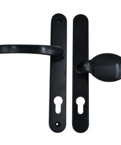 Lever Moveable Pad UPVC Multipoint Door Handles - 92mm/62mm PZ Sprung 212mm Screw Centres