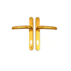 DDA/EA Compliant Lever Lever UPVC Multipoint Door Handles - 92mm PZ Sprung 210mm Screw Centres