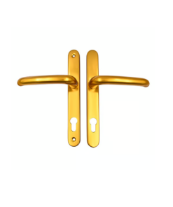 DDA/EA Compliant Lever Lever UPVC Multipoint Door Handles - 92mm PZ Sprung 210mm Screw Centres