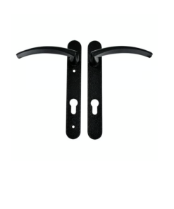 Traditional Style Lever Lever UPVC Multipoint Door Handles - 92mm PZ Sprung 122mm Screw Centres