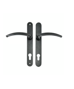 Alternative view of Traditional Style Lever Lever UPVC Multipoint Door Handles - 92mm PZ Sprung 210mm Screw Centres