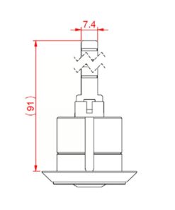 Alternative view of Ultion Plus Rim Cylinders British Standard Kitemarked TS007 3*