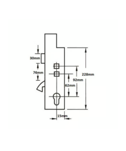 Alternative view of Collection Multipoint Gearbox - Lift lever or Double Spindle