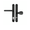 Secure Ultion TS007 2* Lever Pad UPVC Multipoint Door Handles - 92/62mm PZ Sprung 211mm Screw Centres