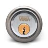 Dual Finish 6 Pin Rim Cylinder