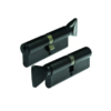 V10 Euro Key And Turn Cylinders - Black Finish (LEAD TIME: 2-3 DAYS)