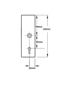 Alternative view of Vectis Passive Genuine Multipoint Gearbox - Lift Lever