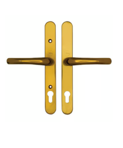 Lever UPVC Multipoint Door Handles - 92mm PZ Sprung 196-252mm Screw Centres