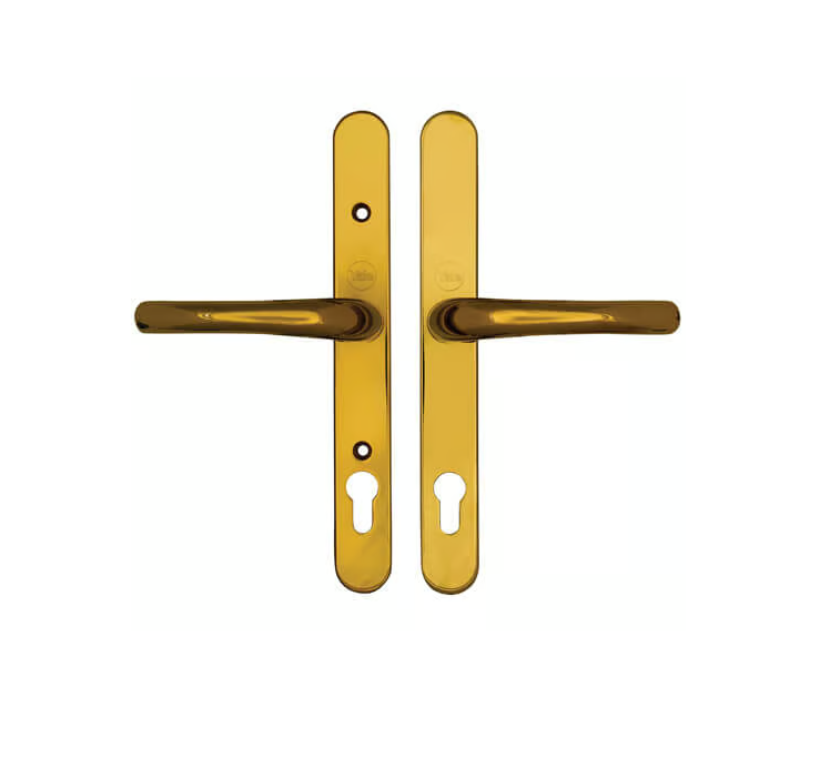 Lever UPVC Multipoint Door Handles - 92mm PZ Sprung 196-252mm Screw Centres 1 Lever UPVC Multipoint Door Handles - 92mm PZ Sprung 196-252mm Screw Centres
