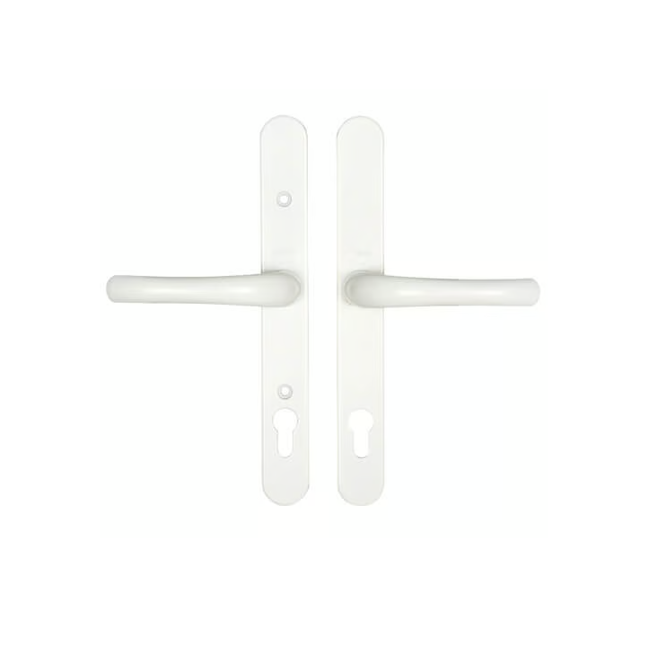 Lever UPVC Multipoint Door Handles - 92mm PZ Sprung 196-252mm Screw Centres 2 Lever UPVC Multipoint Door Handles - 92mm PZ Sprung 196-252mm Screw Centres - Image 2
