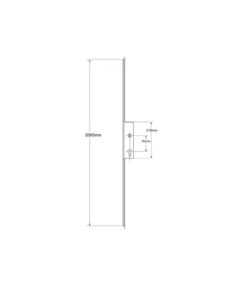 Alternative view of YS170 Passive Multipoint Door Lock