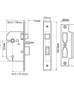 Alternative view of Triad Mini 3D Flag Hinge for UPVC Doors