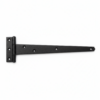 Standard Tee Hinge - Pair 250mm Epoxy Black Pair
