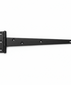 Standard Tee Hinge - Pair 250mm Epoxy Black Pair