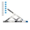 Easy Clean Restricted Friction Stays